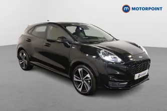 Ford Puma St-Line X Automatic Petrol-Electric Hybrid SUV - Stock Number (1505683) - Drivers side front corner