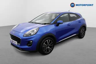 Ford Puma Titanium Automatic Petrol-Electric Hybrid SUV - Stock Number (1505693) - Passenger side front corner