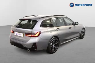 BMW 3 Series M Sport Automatic Petrol Plug-In Hybrid Estate - Stock Number (1494577) - Drivers side rear corner