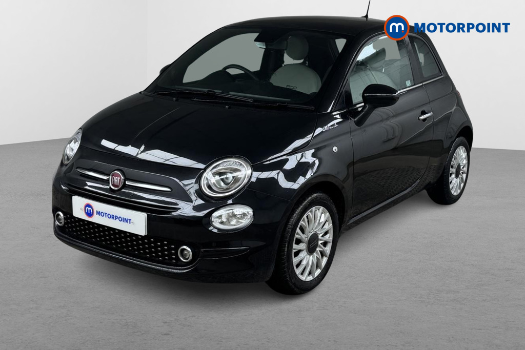 Fiat 500 Dolcevita Manual Petrol-Electric Hybrid Hatchback - Stock Number (1500940) - Passenger side front corner