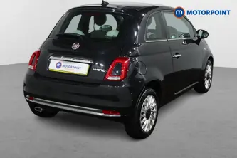 Fiat 500 Dolcevita Manual Petrol-Electric Hybrid Hatchback - Stock Number (1501633) - Drivers side rear corner