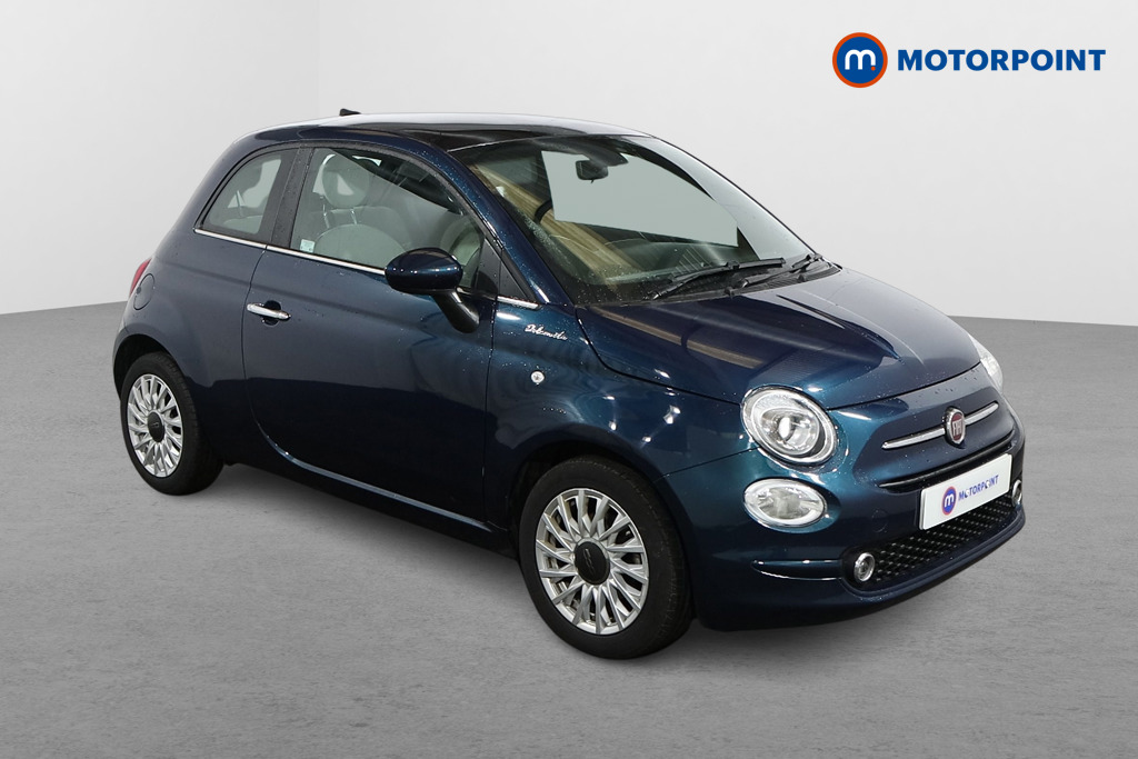 Fiat 500 Dolcevita Manual Petrol-Electric Hybrid Hatchback - Stock Number (1501635) - Drivers side front corner