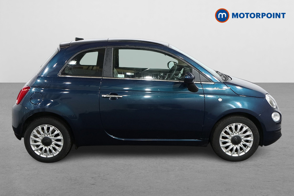 Fiat 500 Dolcevita Manual Petrol-Electric Hybrid Hatchback - Stock Number (1501635) - Drivers side