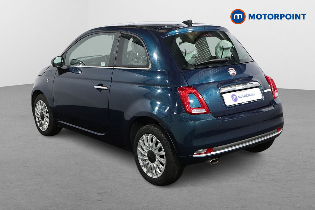 Fiat 500 Dolcevita Manual Petrol-Electric Hybrid Hatchback - Stock Number (1501635) - Passenger side rear corner