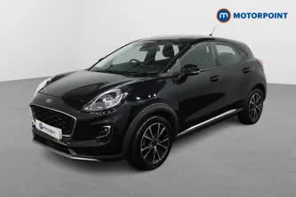 Ford Puma Titanium Manual Petrol-Electric Hybrid SUV - Stock Number (1502156) - Passenger side front corner