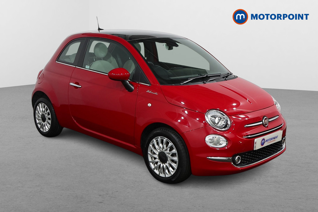 Fiat 500 Dolcevita Manual Petrol-Electric Hybrid Hatchback - Stock Number (1502953) - Drivers side front corner