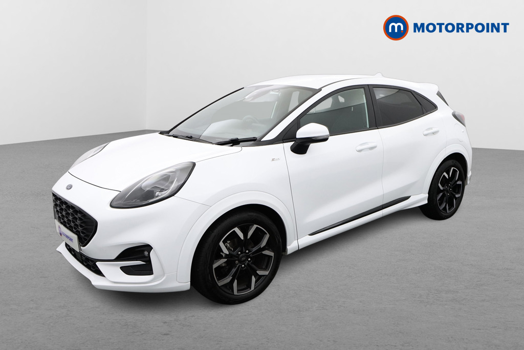 Ford Puma St-Line X Manual Petrol-Electric Hybrid SUV - Stock Number (1504524) - Passenger side front corner