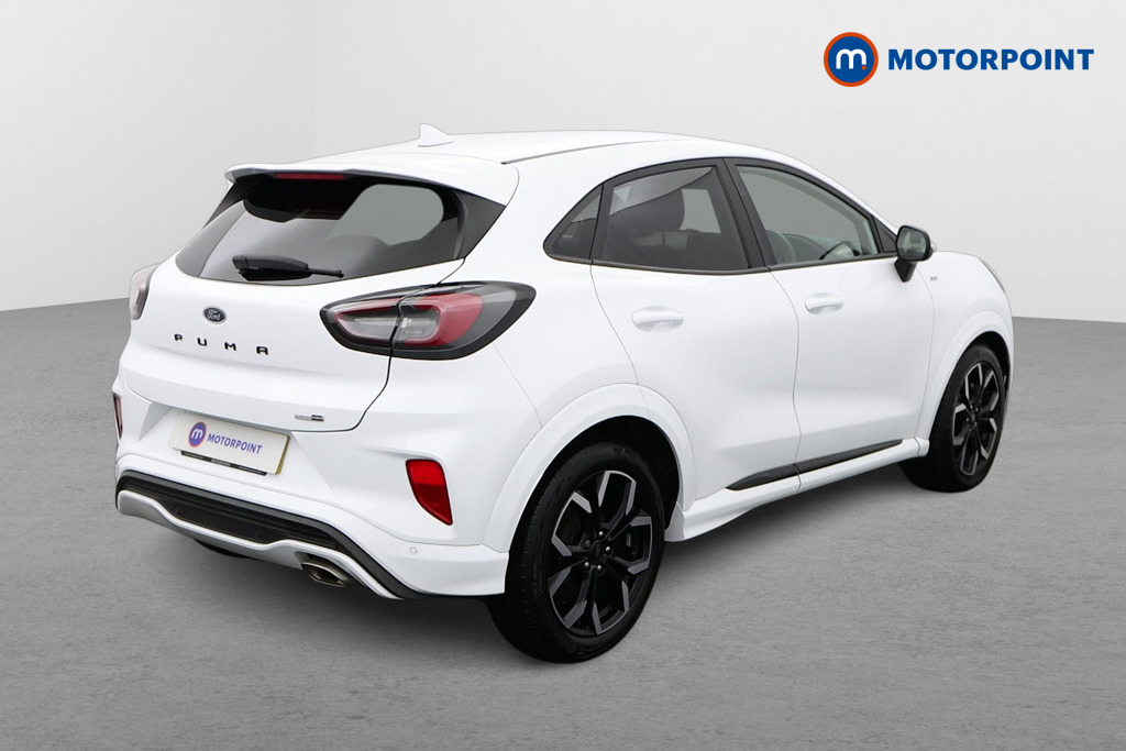 Ford Puma St-Line X Manual Petrol-Electric Hybrid SUV - Stock Number (1504524) - Drivers side rear corner