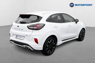 Ford Puma St-Line X Manual Petrol-Electric Hybrid SUV - Stock Number (1504524) - Drivers side rear corner