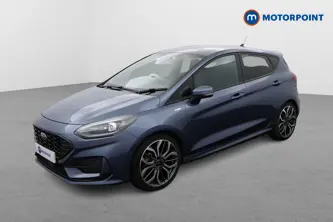 Ford Fiesta St-Line X Manual Petrol-Electric Hybrid Hatchback - Stock Number (1505698) - Passenger side front corner