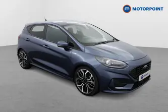 Ford Fiesta St-Line X Manual Petrol-Electric Hybrid Hatchback - Stock Number (1505698) - Drivers side front corner