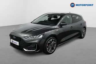 Ford Focus St-Line Vignale Automatic Petrol-Electric Hybrid Hatchback - Stock Number (1507249) - Passenger side front corner