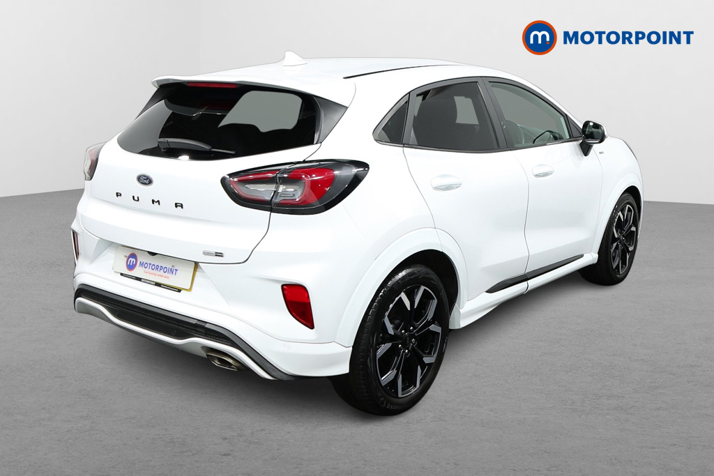 Ford Puma St-Line X Manual Petrol-Electric Hybrid SUV - Stock Number (1472537) - Drivers side rear corner