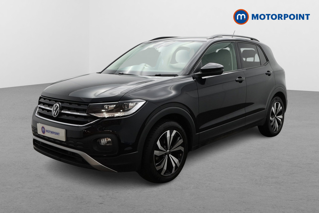 Volkswagen T-Cross Black Edition Manual Petrol SUV - Stock Number (1486036) - Passenger side front corner