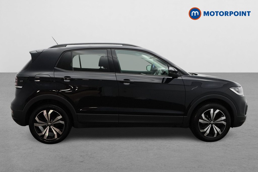 Volkswagen T-Cross Black Edition Manual Petrol SUV - Stock Number (1486036) - Drivers side