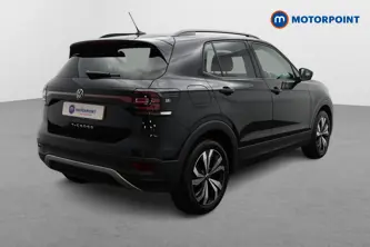 Volkswagen T-Cross Black Edition Manual Petrol SUV - Stock Number (1486036) - Drivers side rear corner