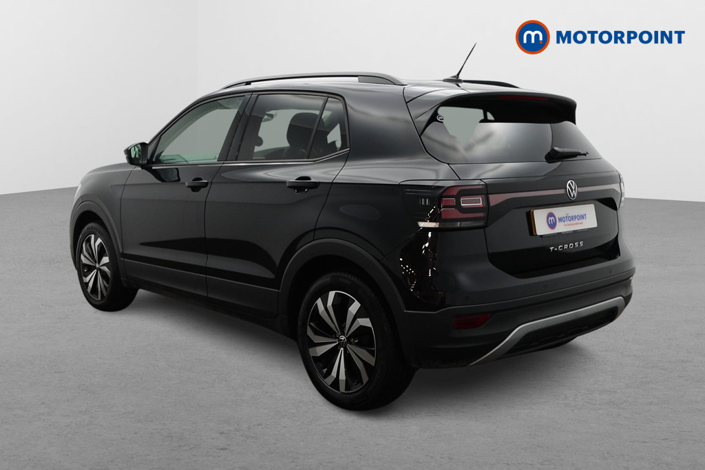 Volkswagen T-Cross Black Edition Manual Petrol SUV - Stock Number (1486036) - Passenger side rear corner