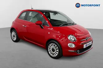 Fiat 500 Dolcevita Manual Petrol-Electric Hybrid Hatchback - Stock Number (1491115) - Drivers side front corner