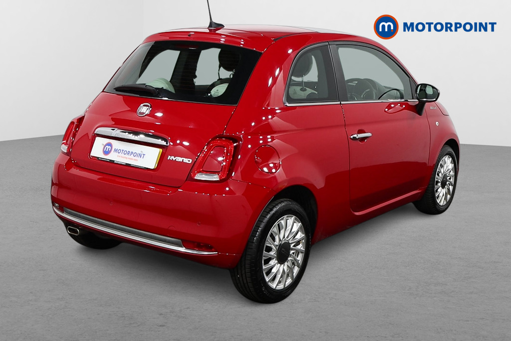 Fiat 500 Dolcevita Manual Petrol-Electric Hybrid Hatchback - Stock Number (1491115) - Drivers side rear corner