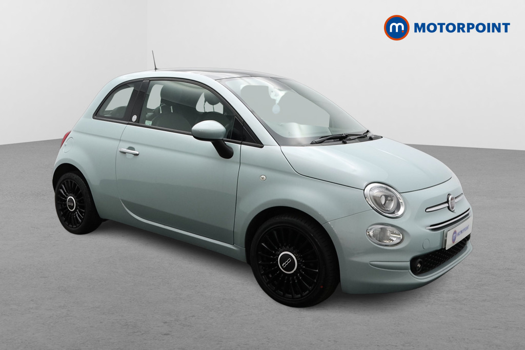 Fiat 500 Launch Edition Manual Petrol-Electric Hybrid Hatchback - Stock Number (1495727) - Drivers side front corner