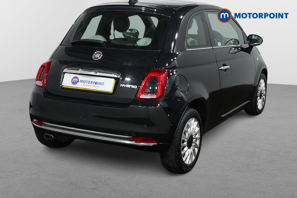 Fiat 500 Dolcevita Manual Petrol-Electric Hybrid Hatchback - Stock Number (1500970) - Drivers side rear corner