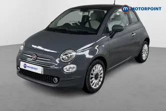 Fiat 500 Lounge Manual Petrol-Electric Hybrid Hatchback - Stock Number (1501947) - Passenger side front corner