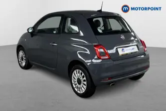 Fiat 500 Lounge Manual Petrol-Electric Hybrid Hatchback - Stock Number (1501947) - Passenger side rear corner