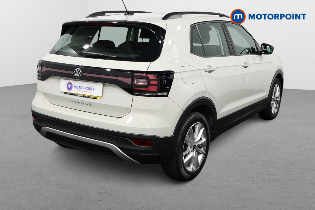 Volkswagen T-Cross SE Manual Petrol SUV - Stock Number (1504128) - Drivers side rear corner