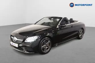 Mercedes-Benz C Class Amg Line Automatic Petrol Convertible - Stock Number (1505195) - Passenger side front corner