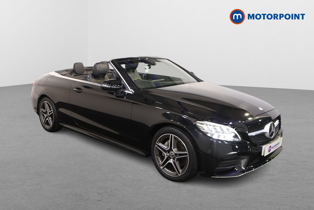 Mercedes-Benz C Class Amg Line Automatic Petrol Convertible - Stock Number (1505195) - Drivers side front corner