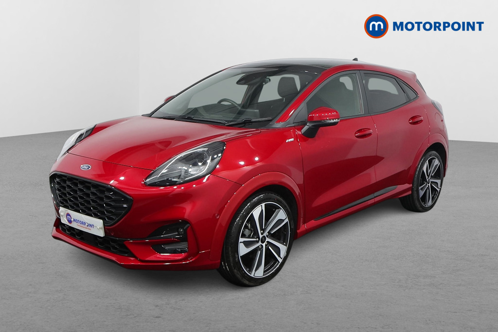 Ford Puma St-Line X Automatic Petrol-Electric Hybrid SUV - Stock Number (1505674) - Passenger side front corner