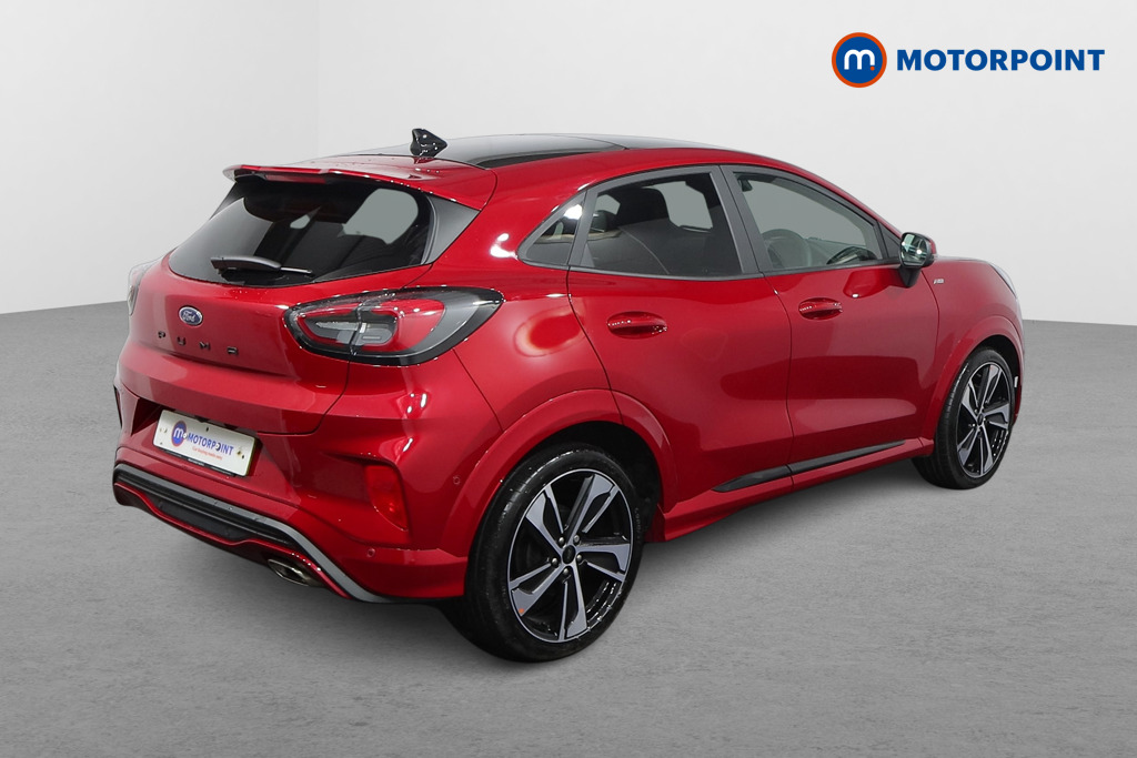 Ford Puma St-Line X Automatic Petrol-Electric Hybrid SUV - Stock Number (1505674) - Drivers side rear corner