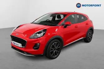 Ford Puma Titanium First Edition Manual Petrol-Electric Hybrid SUV - Stock Number (1489252) - Passenger side front corner