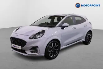 Ford Puma St-Line X Manual Petrol-Electric Hybrid SUV - Stock Number (1502659) - Passenger side front corner