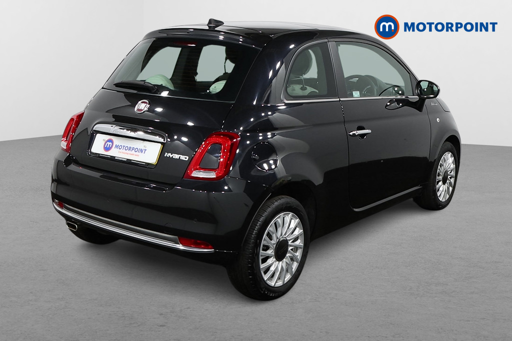 Fiat 500 Dolcevita Manual Petrol-Electric Hybrid Hatchback - Stock Number (1502951) - Drivers side rear corner