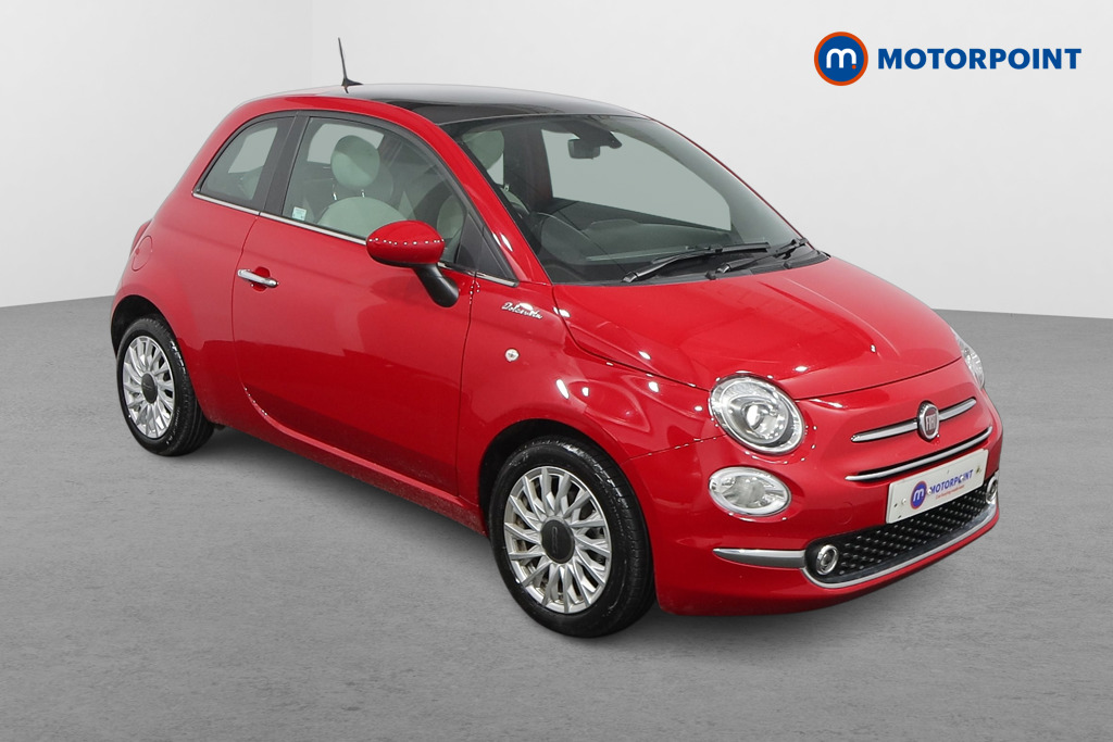 Fiat 500 Dolcevita Manual Petrol-Electric Hybrid Hatchback - Stock Number (1502956) - Drivers side front corner