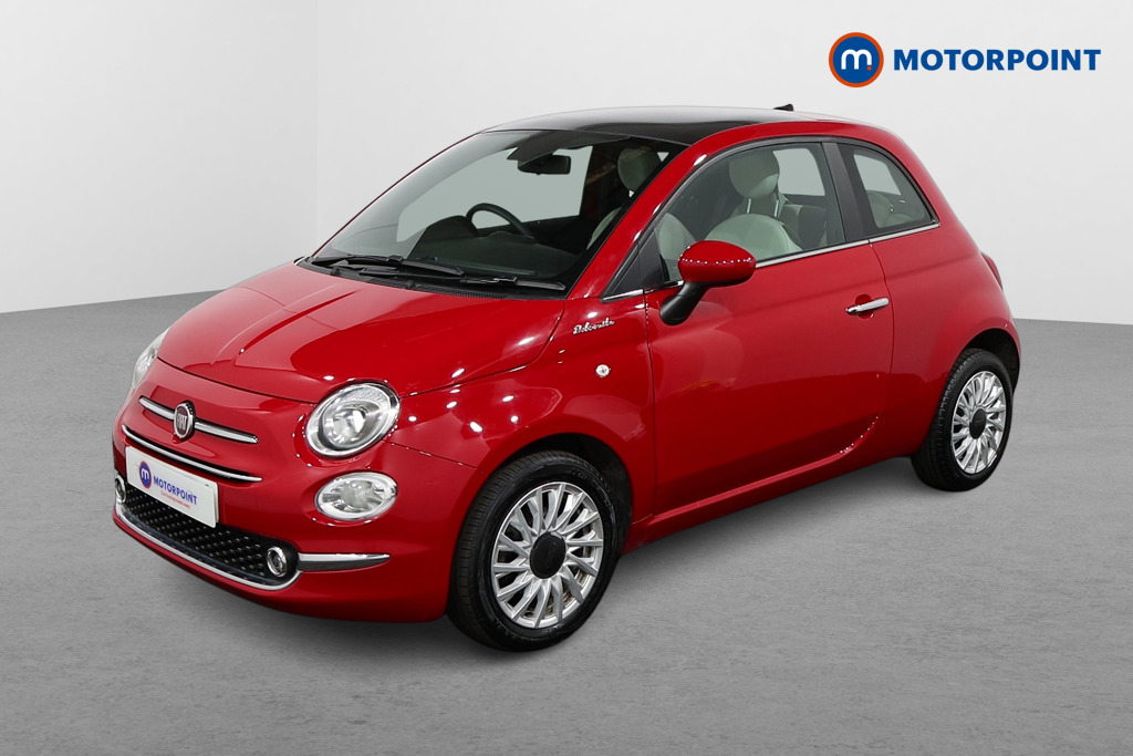 Fiat 500 Dolcevita Manual Petrol-Electric Hybrid Hatchback - Stock Number (1502993) - Passenger side front corner