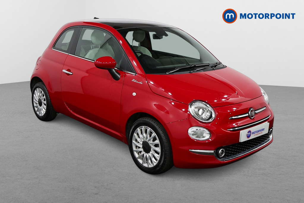 Fiat 500 Dolcevita Manual Petrol-Electric Hybrid Hatchback - Stock Number (1502993) - Drivers side front corner