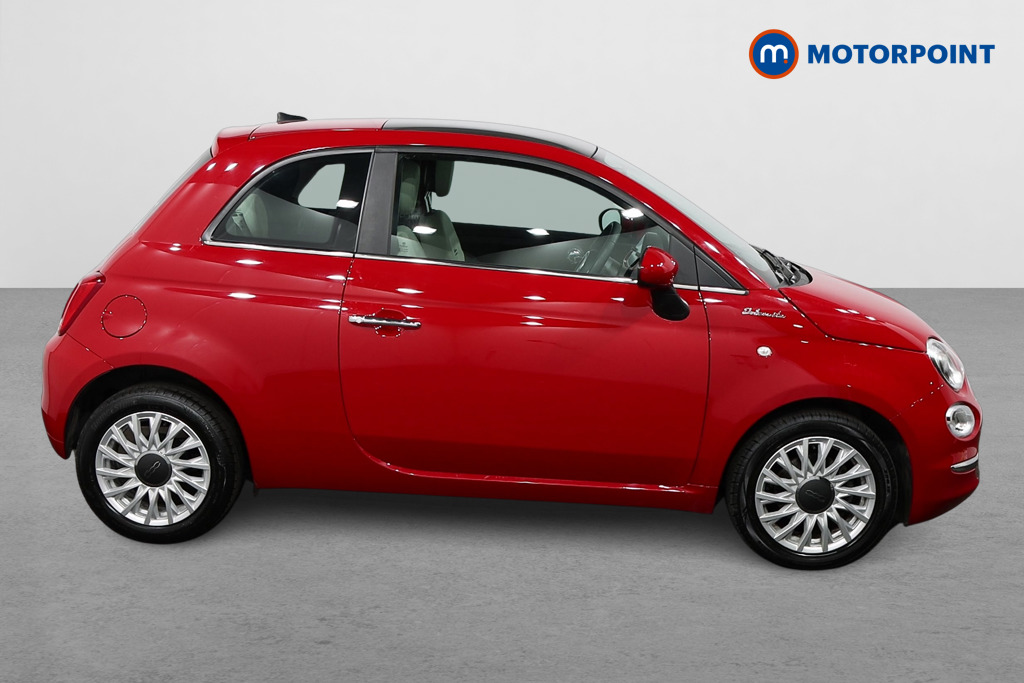 Fiat 500 Dolcevita Manual Petrol-Electric Hybrid Hatchback - Stock Number (1502993) - Drivers side