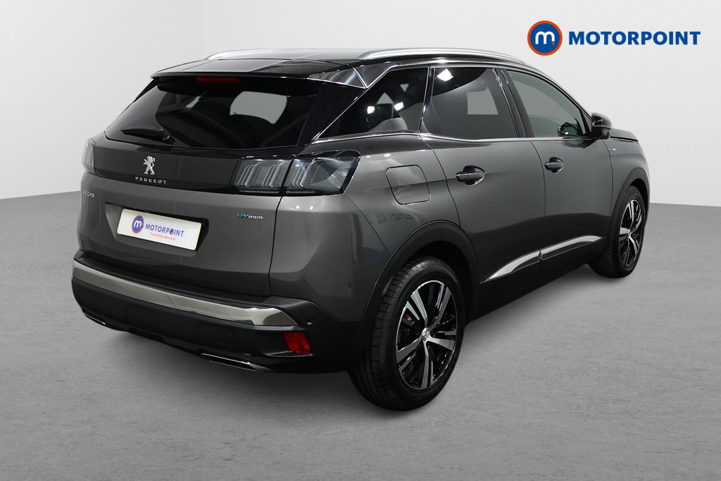 Peugeot 3008 GT Automatic Petrol Plug-In Hybrid SUV - Stock Number (1504559) - Drivers side rear corner