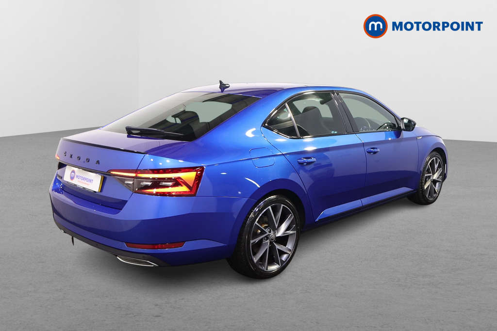 Skoda Superb Sport Line Plus Automatic Petrol Hatchback - Stock Number (1505333) - Drivers side rear corner