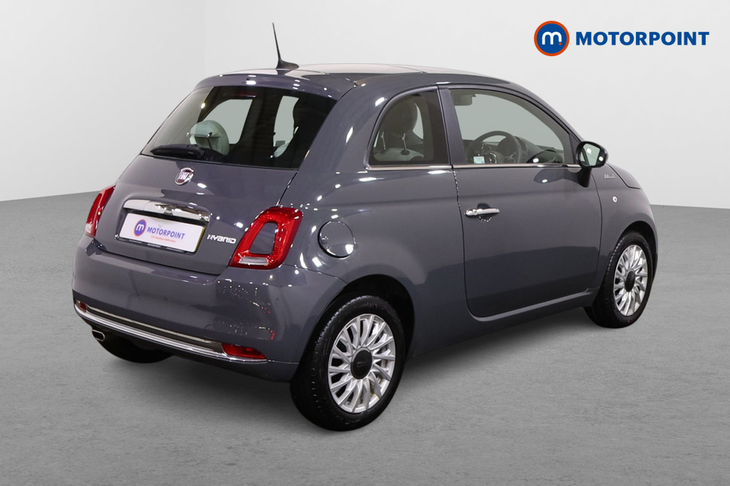 Fiat 500 Dolcevita Manual Petrol-Electric Hybrid Hatchback - Stock Number (1507461) - Drivers side rear corner