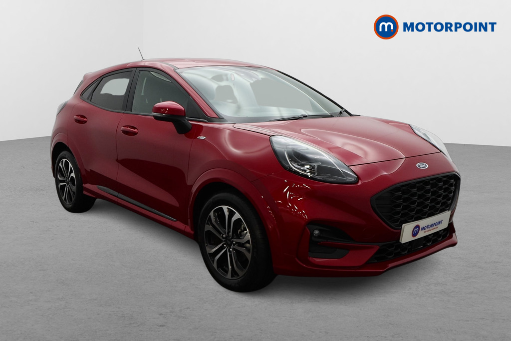 Ford Puma St-Line Manual Petrol-Electric Hybrid SUV - Stock Number (1491806) - Drivers side front corner