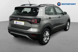 Volkswagen T-Cross SE Manual Petrol SUV - Stock Number (1500329) - Drivers side rear corner