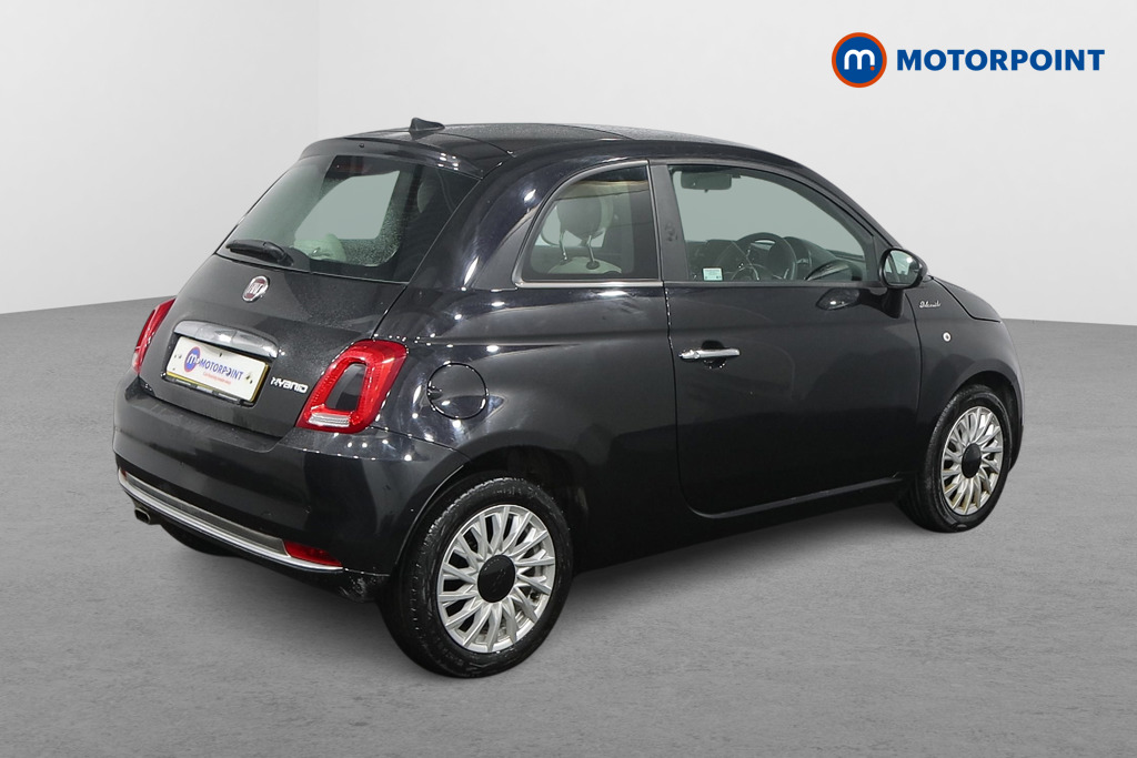 Fiat 500 Dolcevita Manual Petrol-Electric Hybrid Hatchback - Stock Number (1500955) - Drivers side rear corner