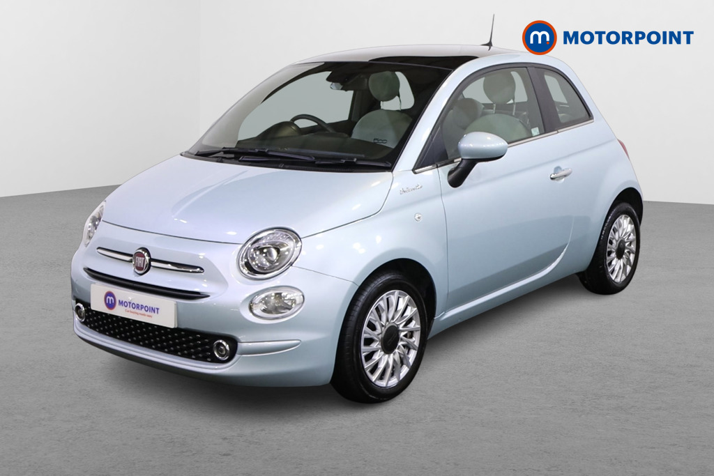 Fiat 500 Dolcevita Manual Petrol-Electric Hybrid Hatchback - Stock Number (1500971) - Passenger side front corner