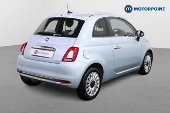 Fiat 500 Dolcevita Manual Petrol-Electric Hybrid Hatchback - Stock Number (1500971) - Drivers side rear corner