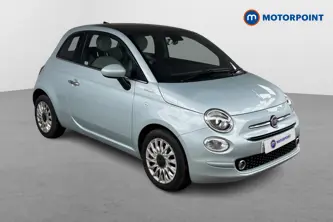 Fiat 500 Dolcevita Manual Petrol-Electric Hybrid Hatchback - Stock Number (1500972) - Drivers side front corner