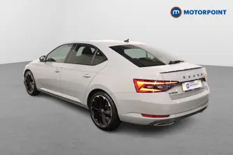 Skoda Superb Sport Line Plus Automatic Petrol Hatchback - Stock Number (1505330) - Passenger side rear corner