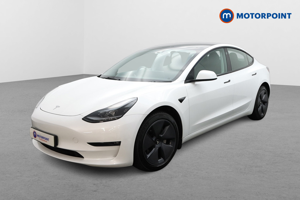 Tesla Model 3 Long Range Automatic Electric Saloon - Stock Number (1505639) - Passenger side front corner